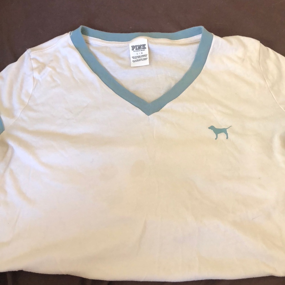 PINK V-Neck Tee
